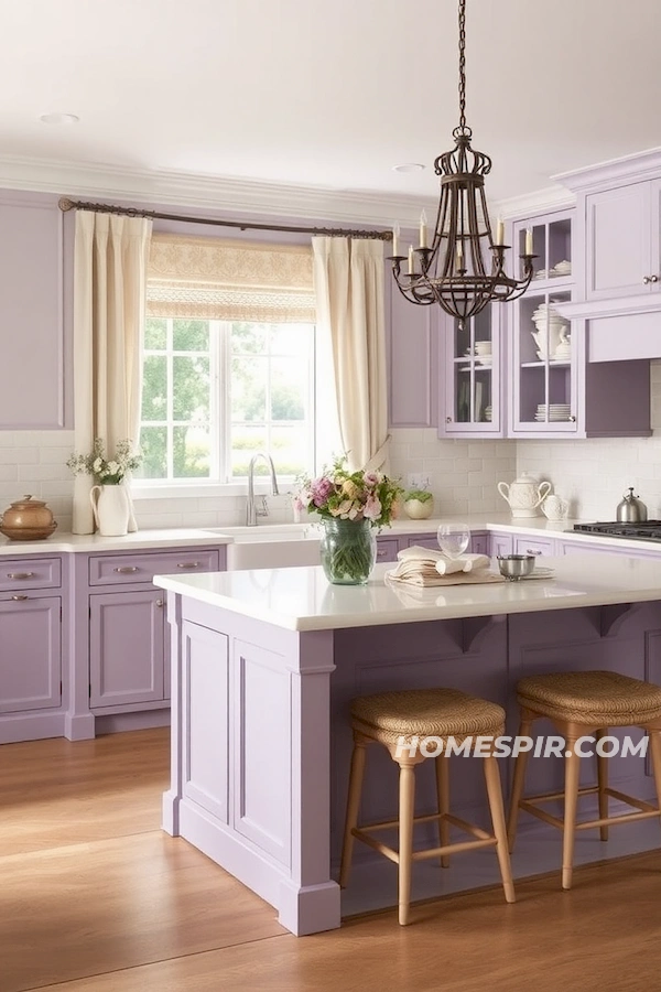 Gentle Provencal Tones in French Kitchen Design