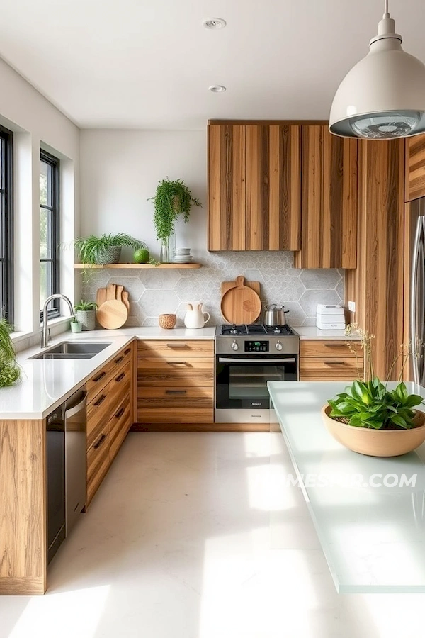 Green and Sustainable Modern Kitchen Decor