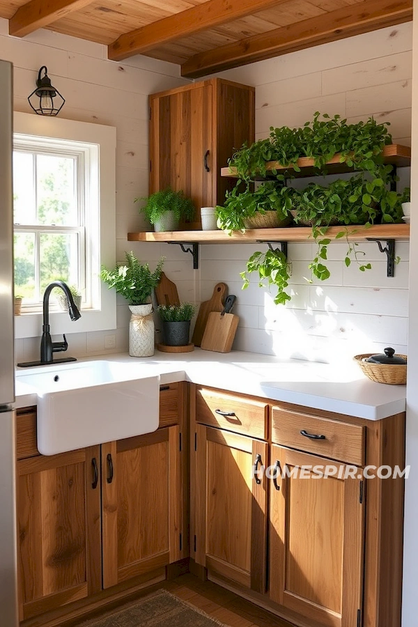 Green Design in a Tiny Kitchen Space