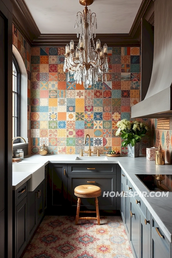 Harmonious Bohemian Glam in Luxury Kitchens