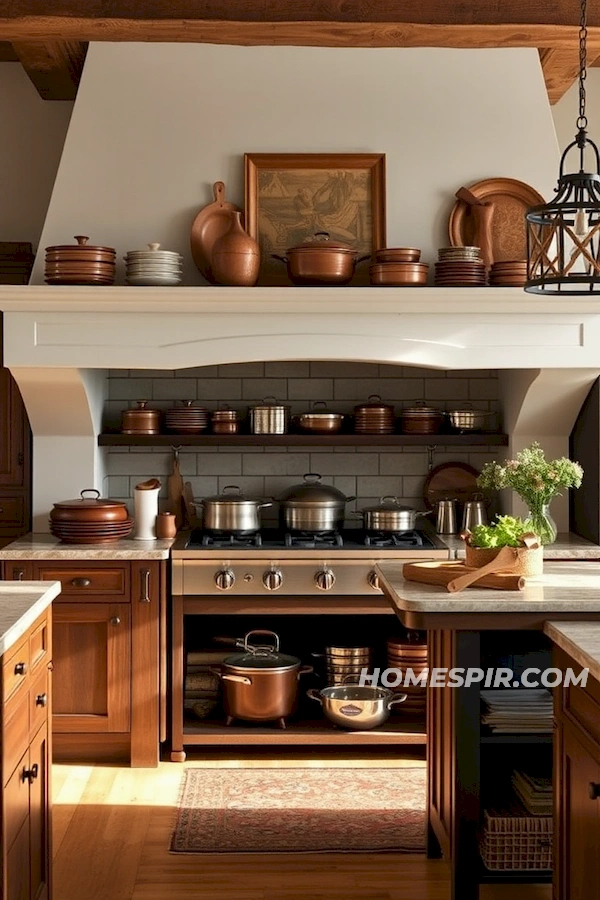 Heritage Kitchen with Open Hearth Display