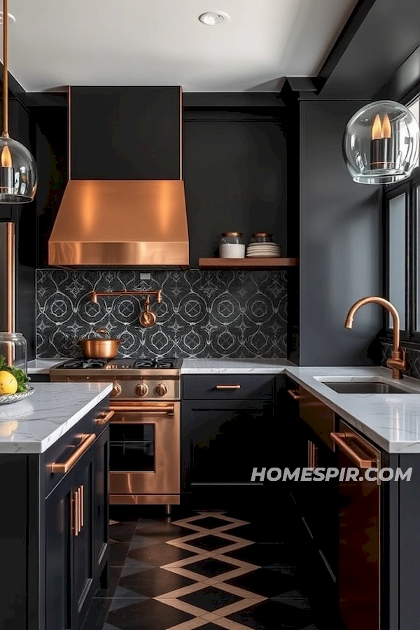 High-End Art Deco Kitchen Design