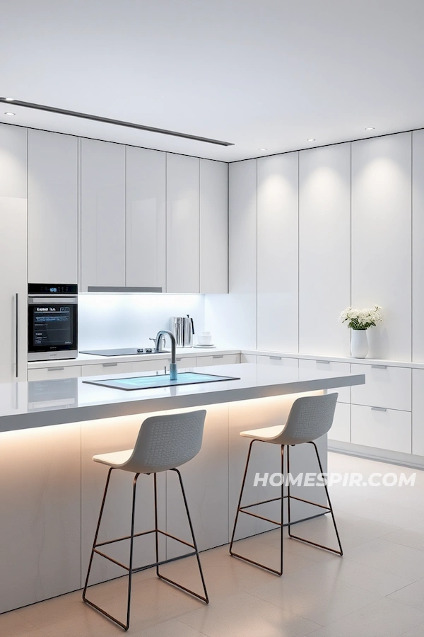 Holographic Interface Kitchen Design