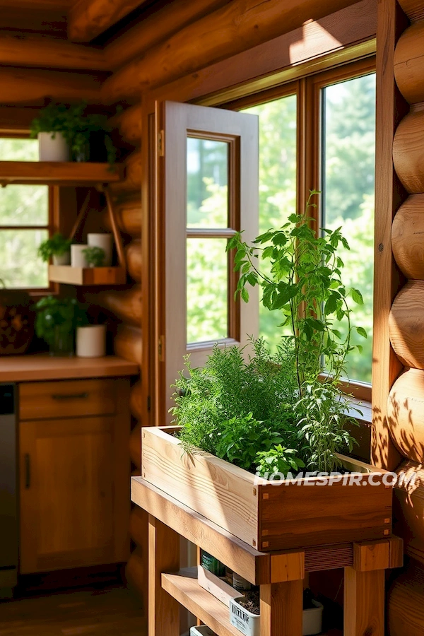 Indoor and Outdoor Harmony with Herbs