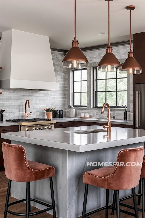 Industrial Chic with Modern Luxury Touches