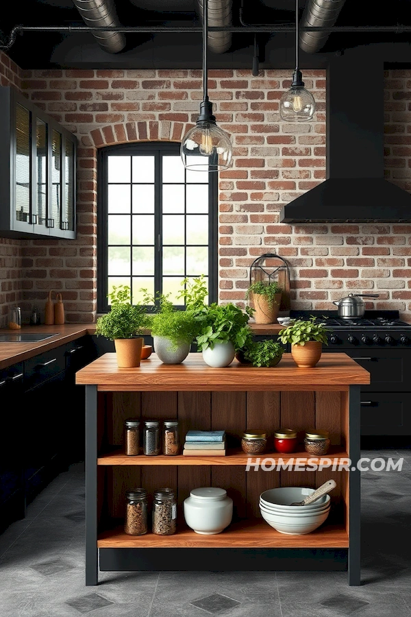 Industrial Style Urban Kitchen Transformation