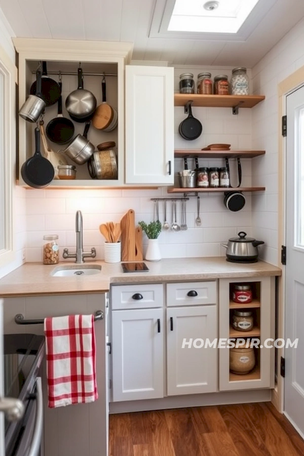 Ingenious Tiny House Kitchen Storage Ideas