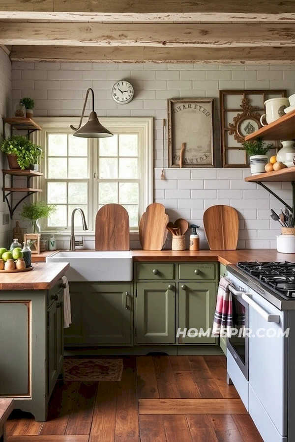 Ingenious Use of Reclaimed Materials Kitchen