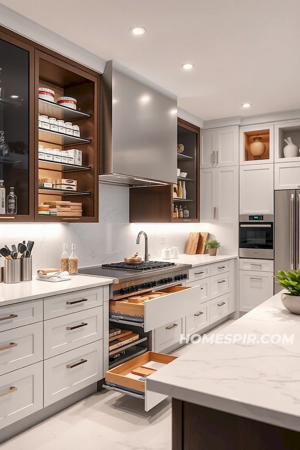 Innovative Storage Solutions for Luxury Kitchens