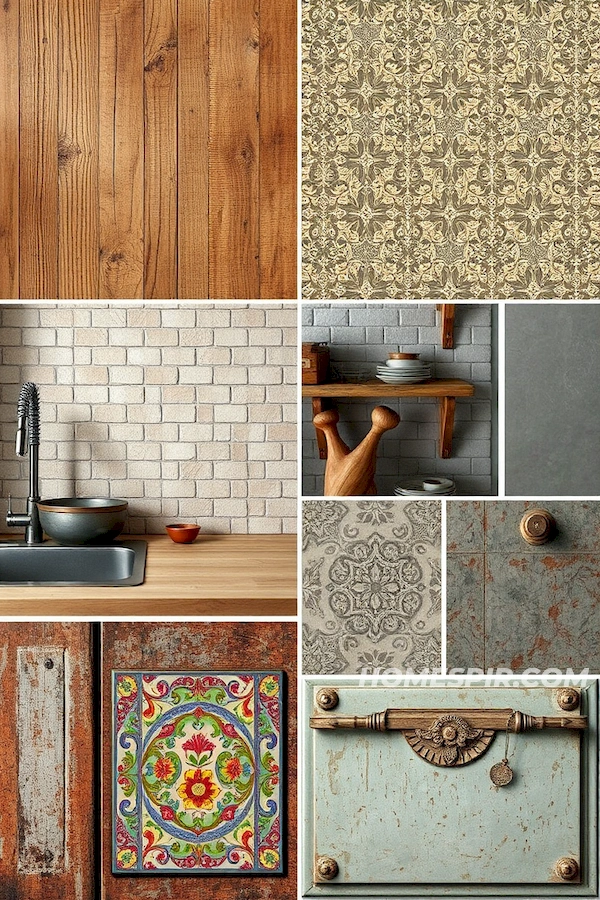 Intricate Patterns and Textures for Kitchens