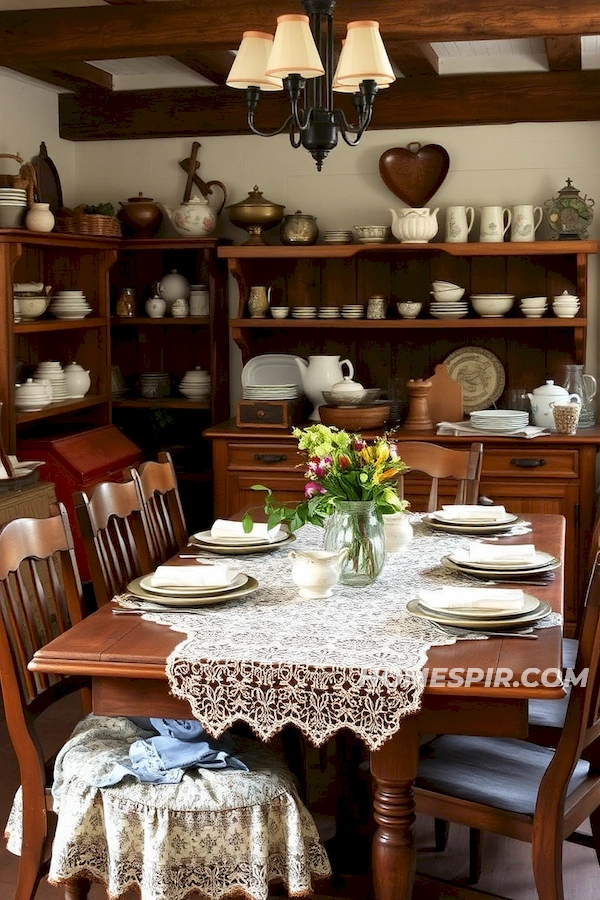 Inviting Country Meal Vignette