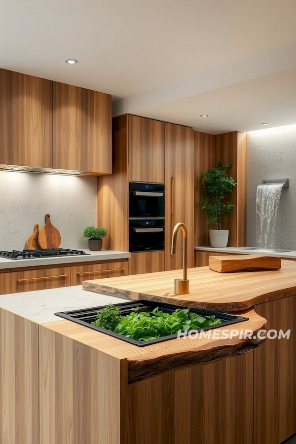 Japanese Minimalism in Luxury Kitchen