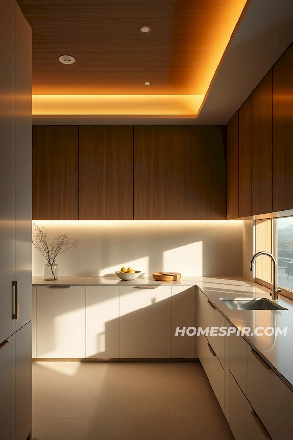 Light and Shadow in Japanese Kitchen Design