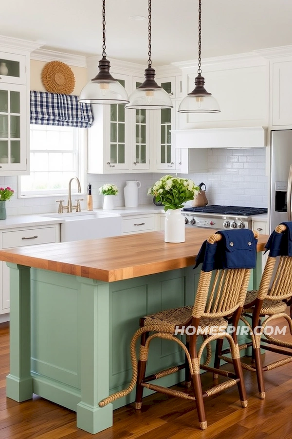 Maritime Butcher Block Kitchen Countertops