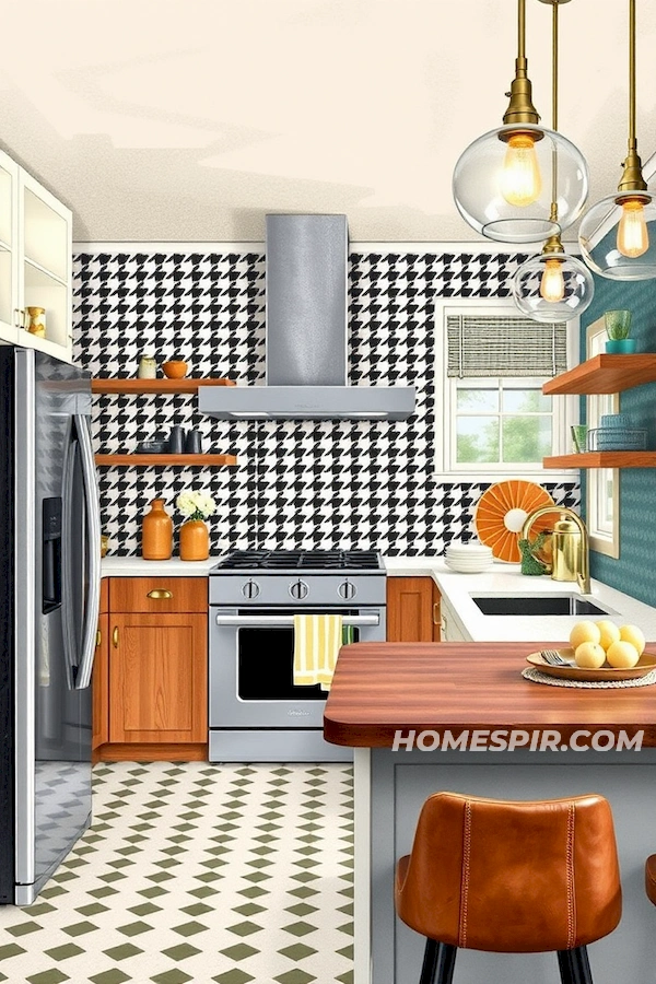 Mid-Century Kitchen Texture Mix Spotlight