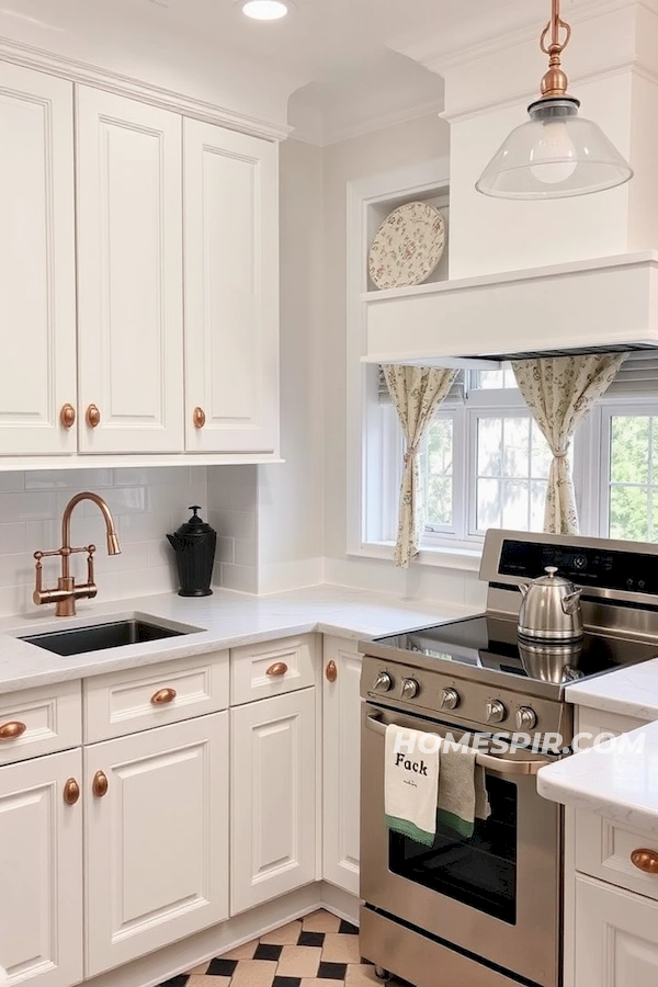 Modern Induction Stove in Vintage Setting