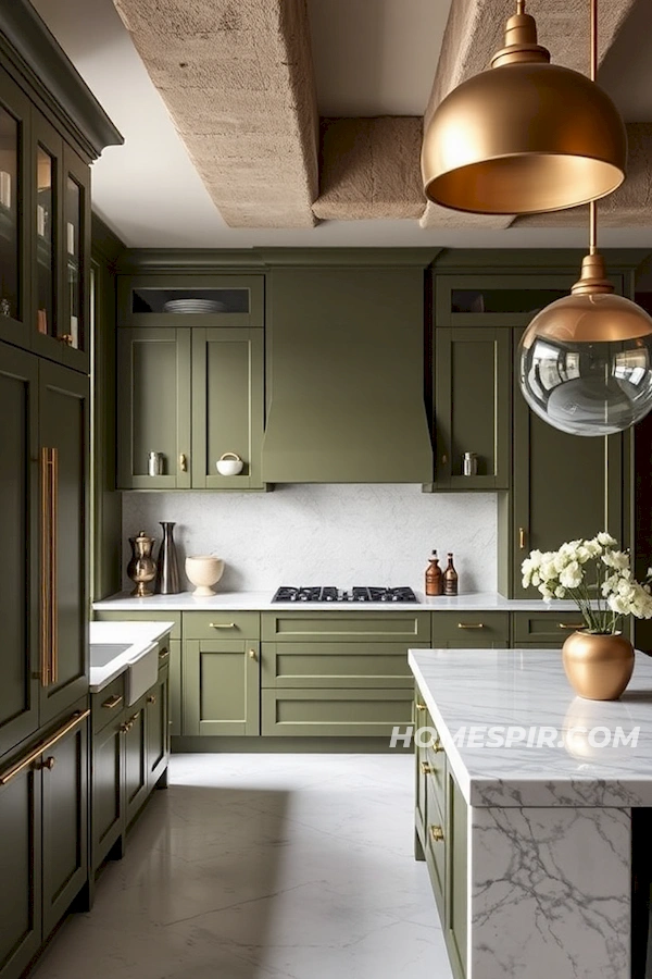 Modern Loft Kitchen with French Country Influence