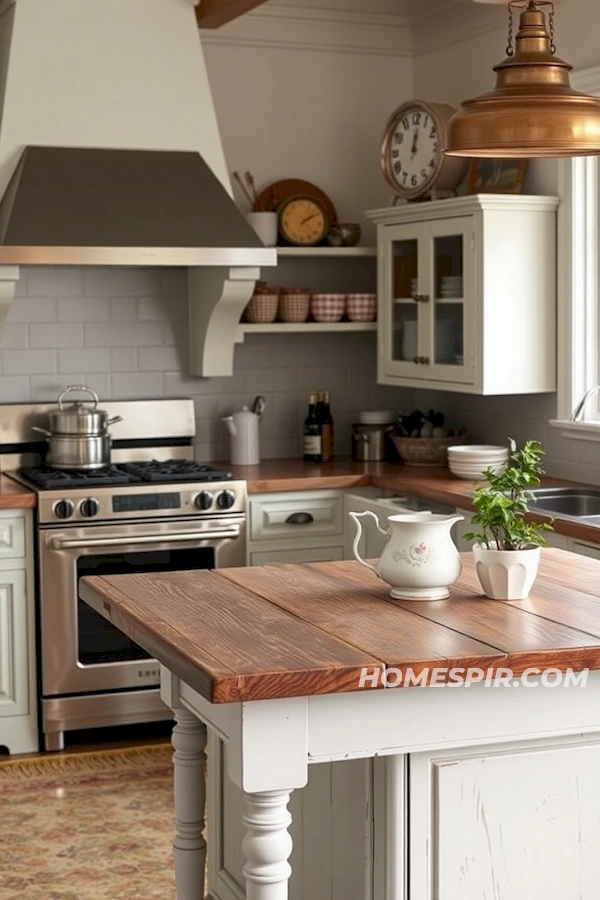 Modern Meets Vintage in Shabby Kitchen Design