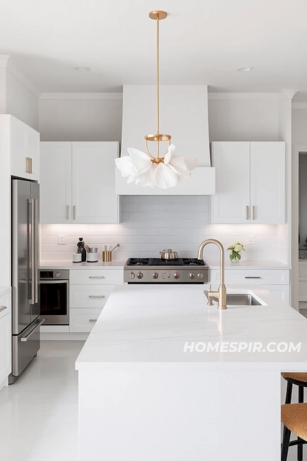 Modern Nautical Kitchen with Clean Lines