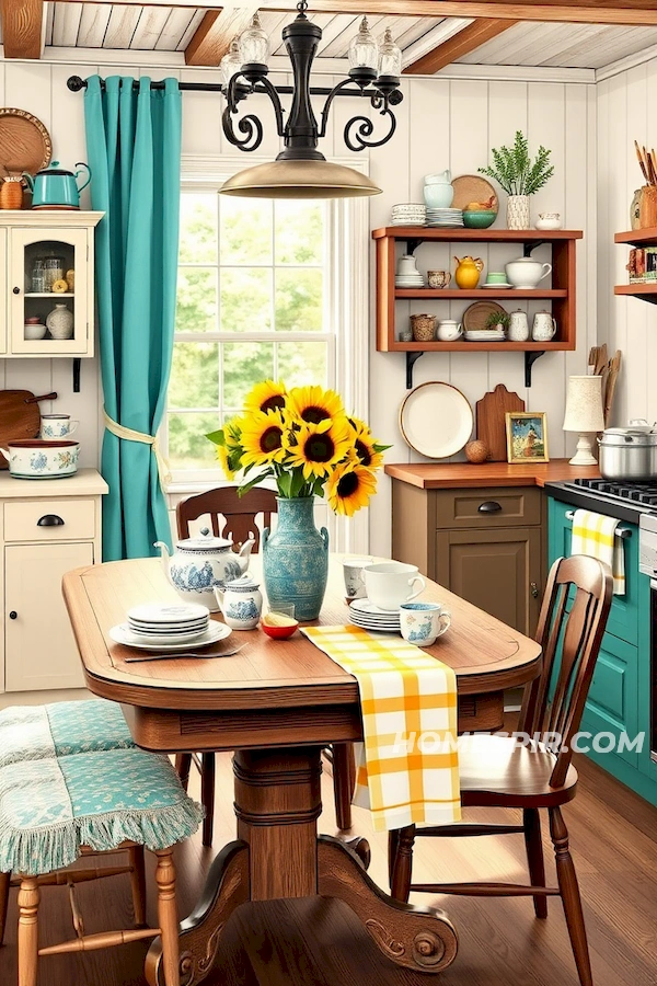 Modern Vintage Country Kitchen Style