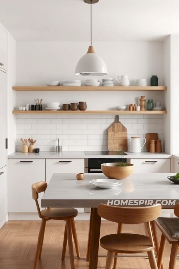 Multi-Use Design in Minimalist Japanese Kitchen