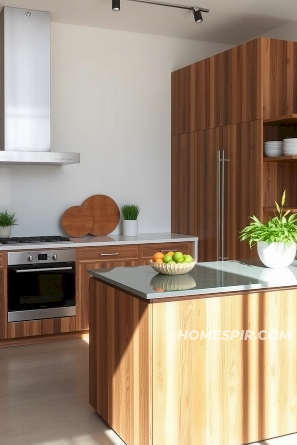 Natural Kitchen Design with Eco Friendly Elements