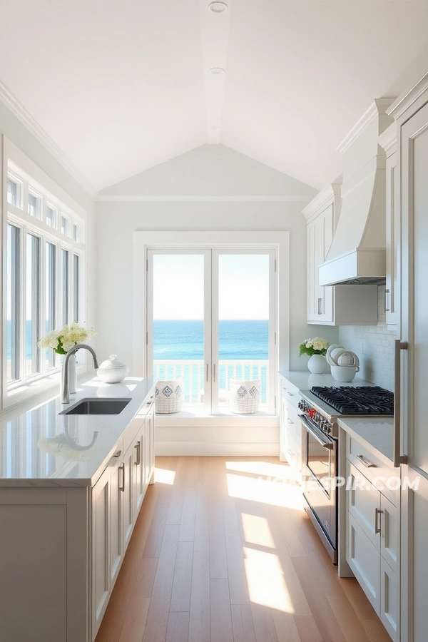 Natural Light Beach House Kitchen Design