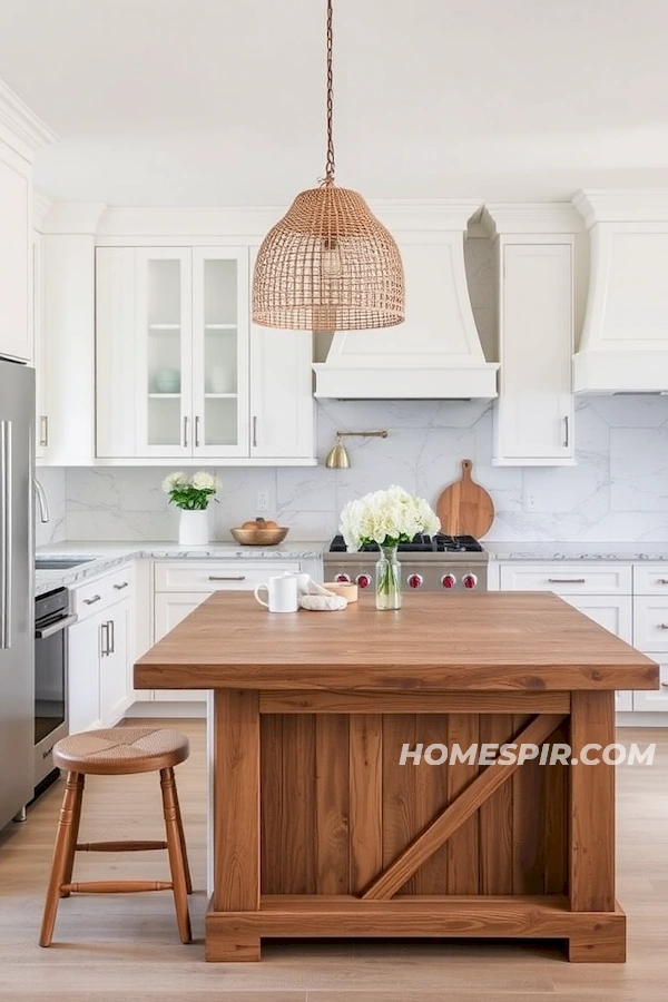 Natural Stone and Marble Beach Kitchen