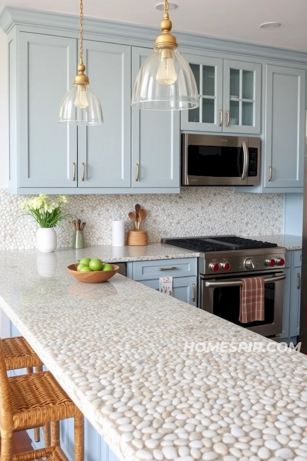 Natural Stone Counter Coastal Touch