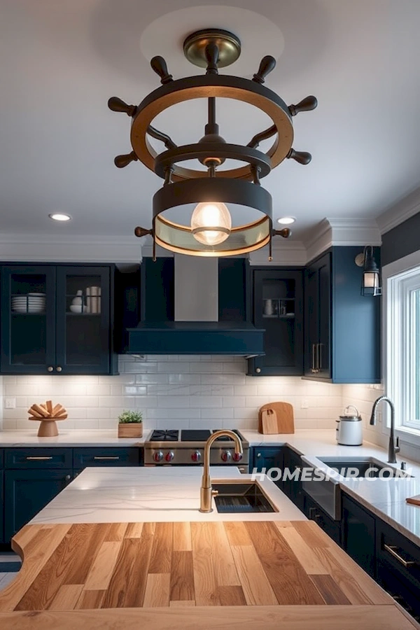 Natural Wood Tones in Serenity Kitchen