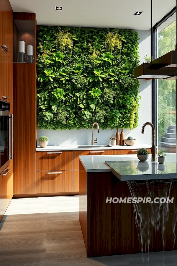 Nature-Infused Luxurious Kitchen