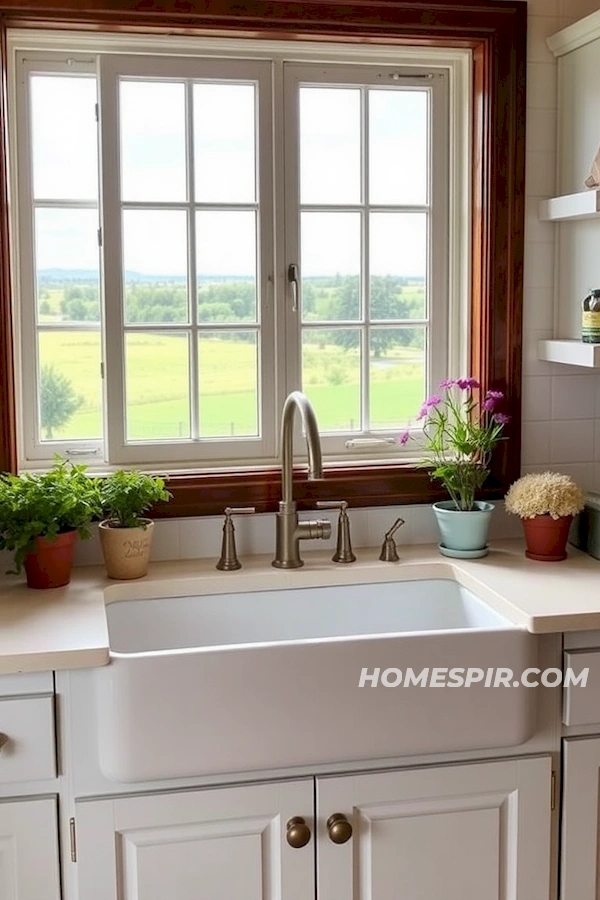 Nature-Inspired Farmhouse Sink Design