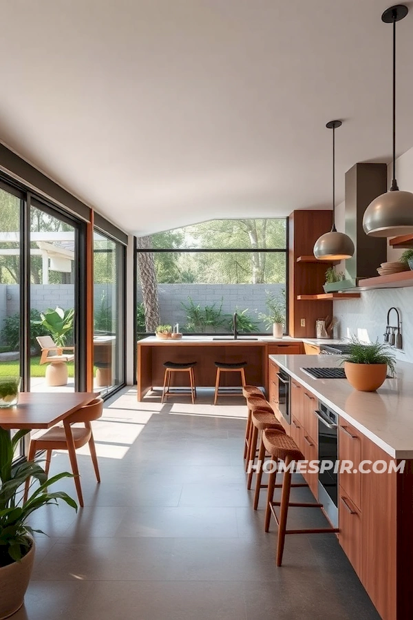 Nature-Inspired Harmony in Kitchen Design