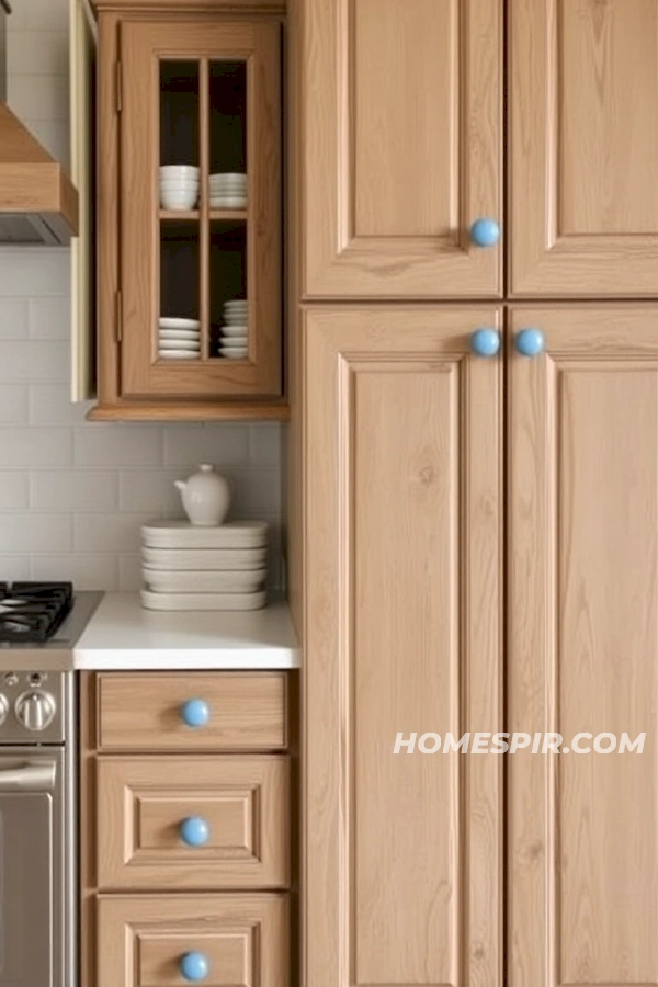 Nautical Aesthetic with Distressed Cabinets