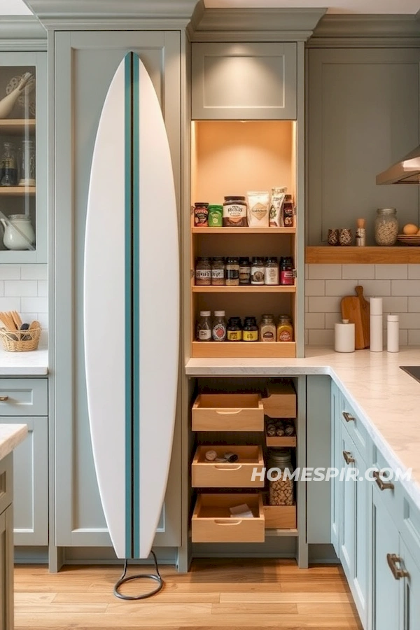 Nautical Themed Kitchen Storage Solutions