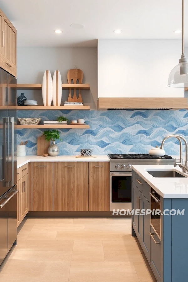 Ocean-Inspired Kitchen Design Elements