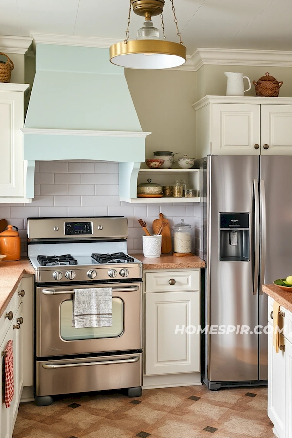 Old and New Blend in Vintage Kitchen