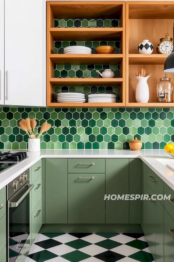 Patterned Mid-Century Kitchen Inspiration