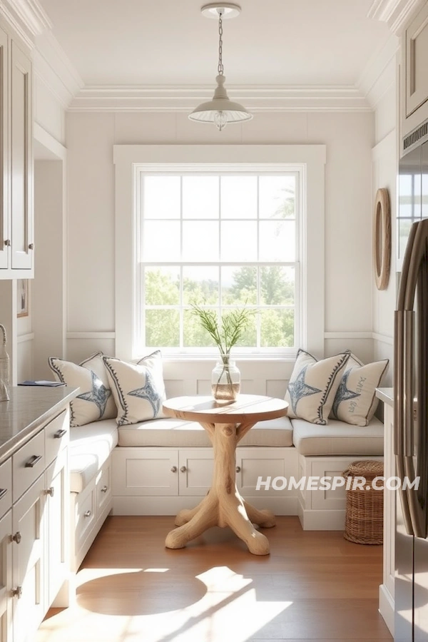 Peaceful Breakfast Corner with Ocean Vibes