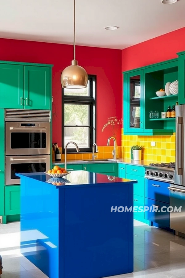 Playful Pop-Art Inspired Kitchen Decor