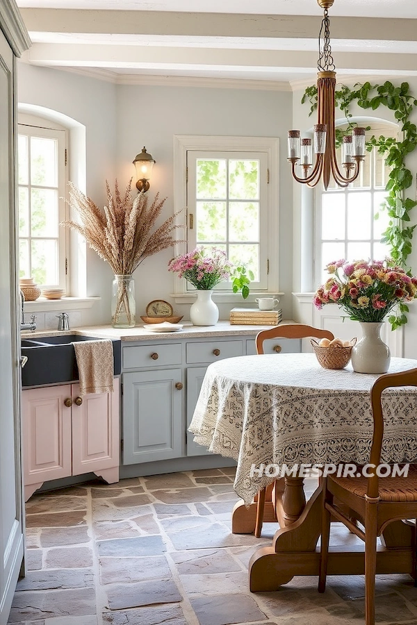 Provence Dream Kitchen with Pastel Accents