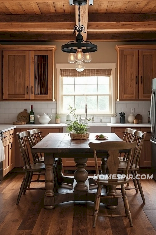 Reclaimed Wood and Nostalgic Farmhouse Table