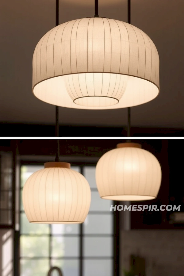 Rice Paper Pendant Light Designs