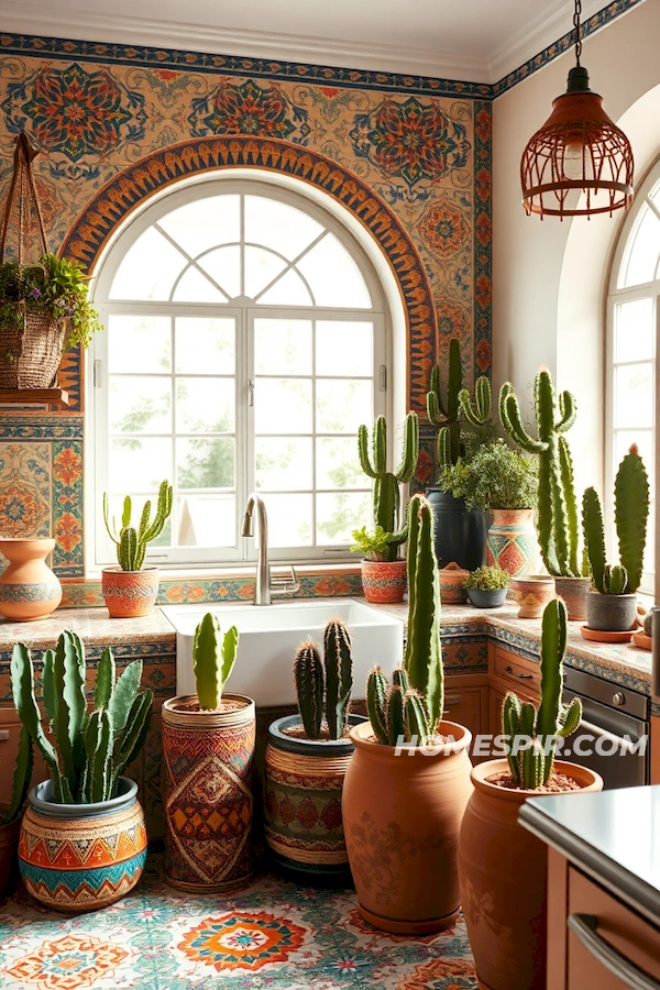 Rich Textures in Desert Inspired Kitchen