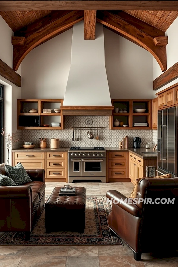 Rustic Charm and Modern Luxury Kitchens