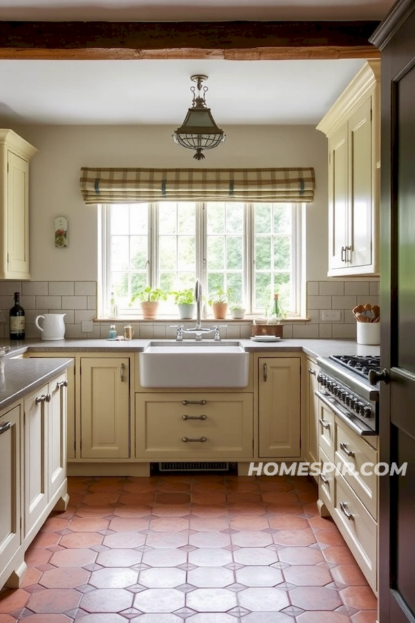 Rustic Elegance in French Cotswold-Inspired Kitchen