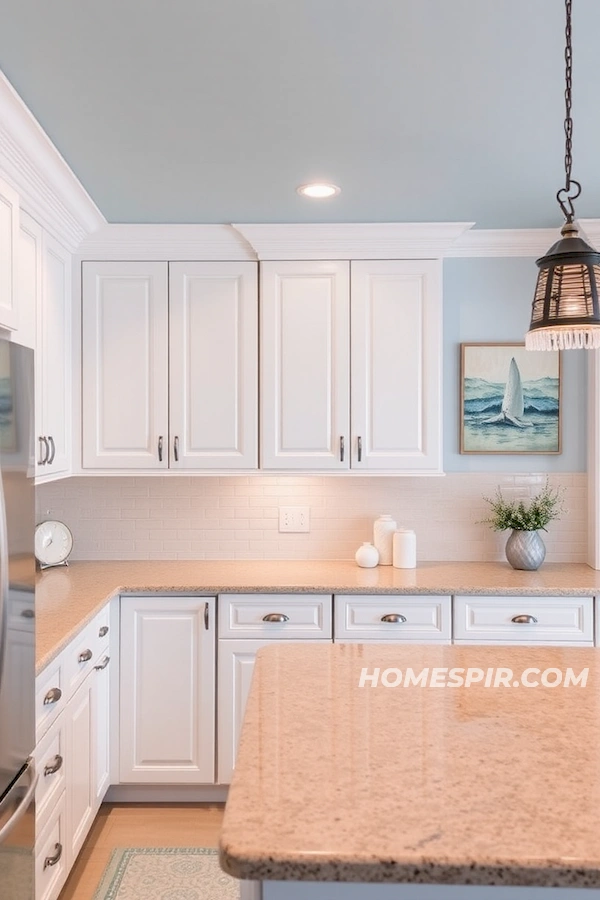 Sandy Beige Countertop Accents