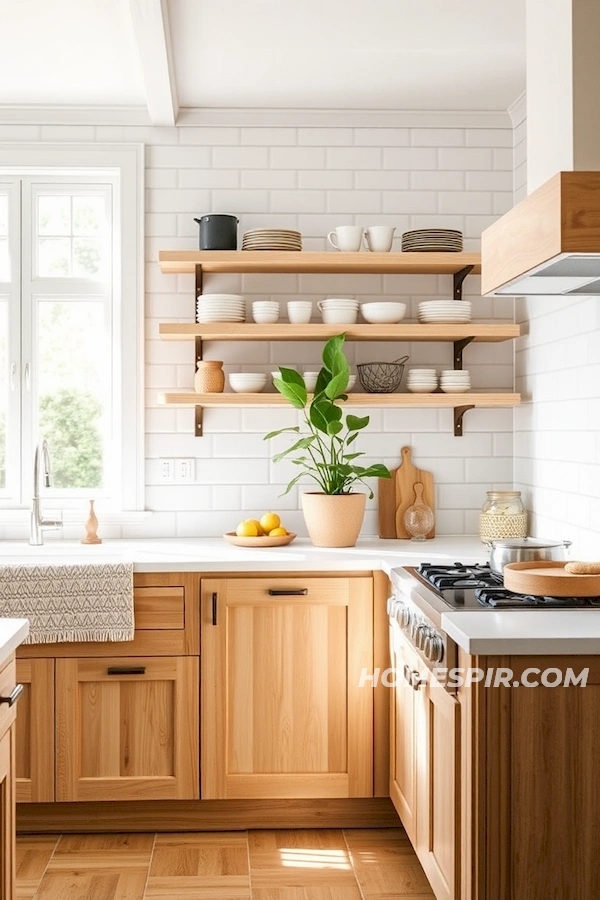 Scandinavian Modern Kitchen with Natural Light