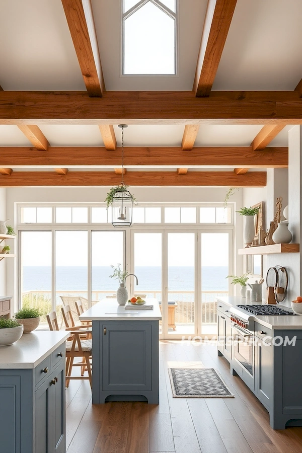 Sea Plants and Maritime Kitchen Decor