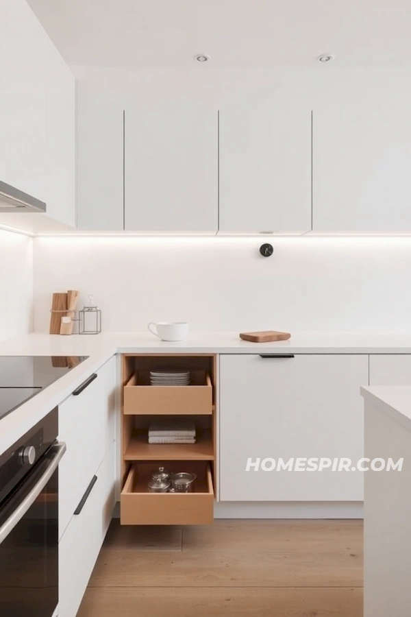 Seamless Storage Integration in Modern Kitchens